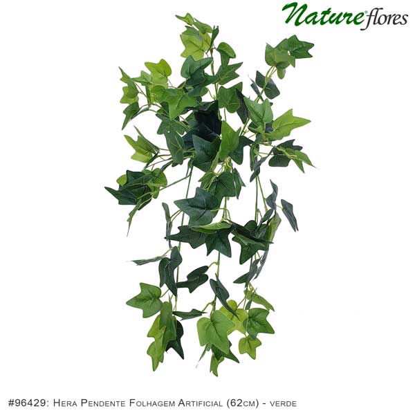 Hera Verde Pendente Artificial M Nature Flores