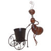 Formiga com Carrinho (41x12,5x39cm) - vintage bronze