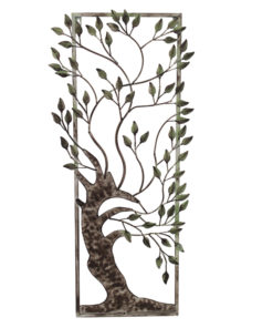 Quadro Árvore (38x2,5x87cm) - bronze