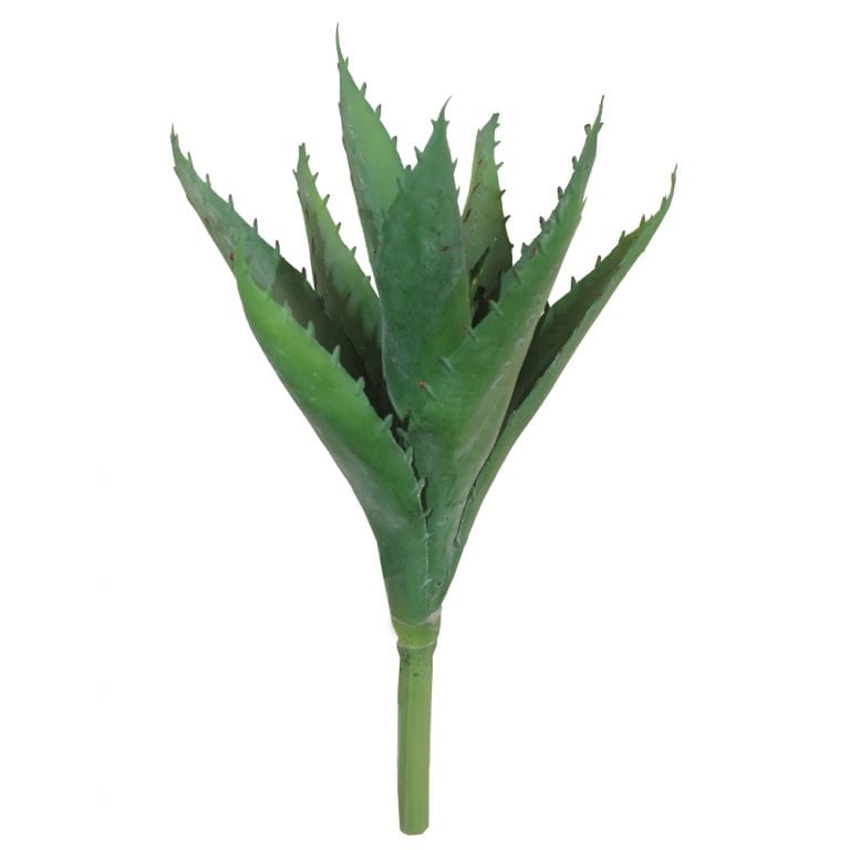 Aloe Vera artificial (suculenta 28cm) - verde