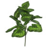 Coleus Mini Artificial x5 (folhagem 30cm) - verde claro