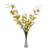 Orquídea Chuva de Ouro artificial com folhas (Buque 50cm) - Imagem 3