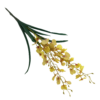 Orquídea Chuva de Ouro artificial com folhas (Buque 50cm) - Imagem 4