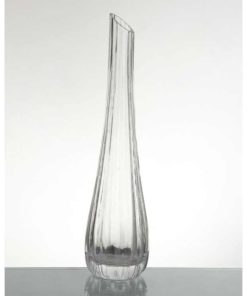 Vaso de Vidro Solitário Transparente San Michele (27,5cm)