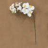 Orquídea Borboleta Branca Flor Artificial em Silicone (57cm)
