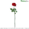 #06848: Rosa em Silicone Artificial (57cm) - vermelho