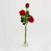 Botão de Rosa Galho de Flor Artificial (53cm)