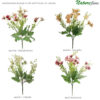 Margarida Buquê Flor Artificial 5H (32cm)