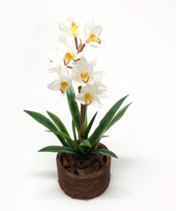 Cymbidium Orquídea Galho Artificial (62cm)