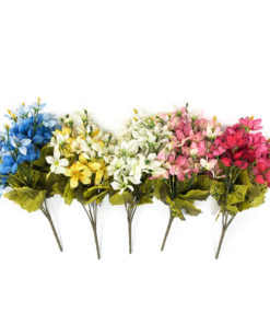 Lírio Mini Buquê Floral Artificial (33cm)