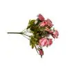 Rosa Buquê Floral Artificial 9H (42cm) - rosa