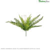Samambaia Verde Folhagem Pendente Artificial (50cm)