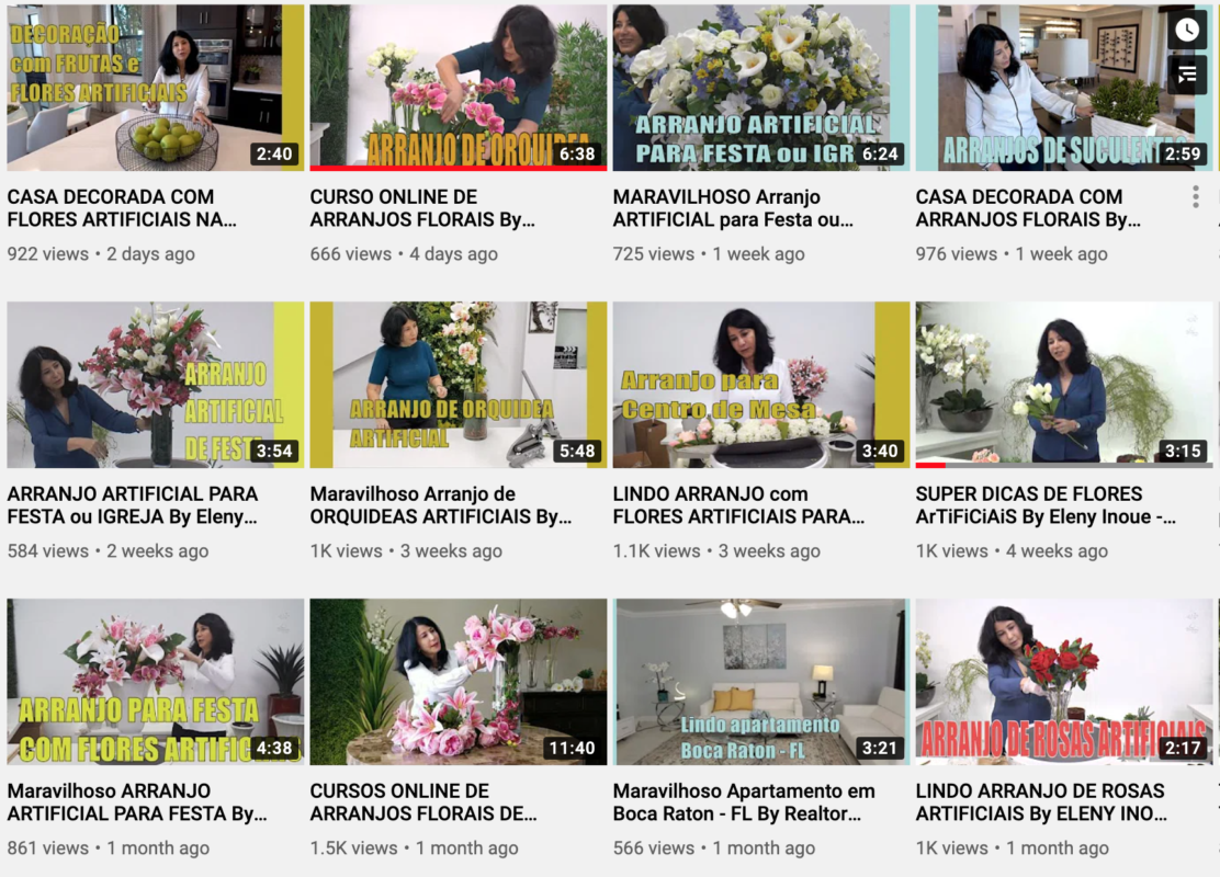 YouTube Eleny Inoue