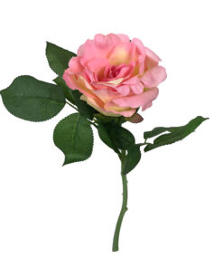 Rosa Clássica Galho Flor Artificial (30cm)