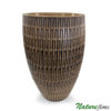 Vaso Bambu Oval em Polietileno (37x75cm)