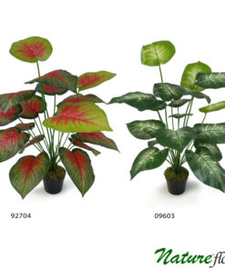 Tinhorão Caladium Arbusto Artificial (60cm)