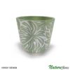 #59929: Vaso Cimento Soria Verde (13x14cm)
