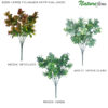 Eden Verde Folhagem Artificial (30cm)