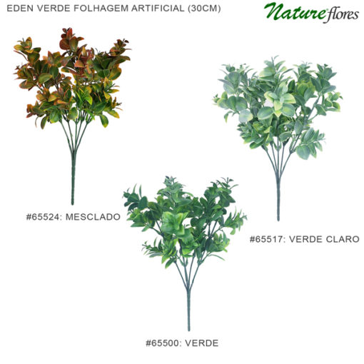 Eden Verde Folhagem Artificial (30cm)