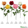 Galho de Rosa Flor Artificial 1F (70cm)