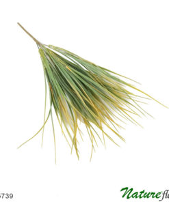 Buquê de Capim Artificial (50cm) Verde/Amarelo
