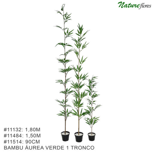 Bambu Áurea 1H Árvore Semi-Artificial (90cm - 1,80m)