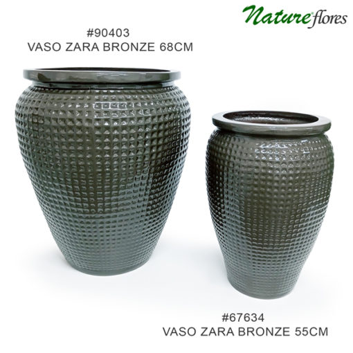 Vaso Fibra Zara - Bronze