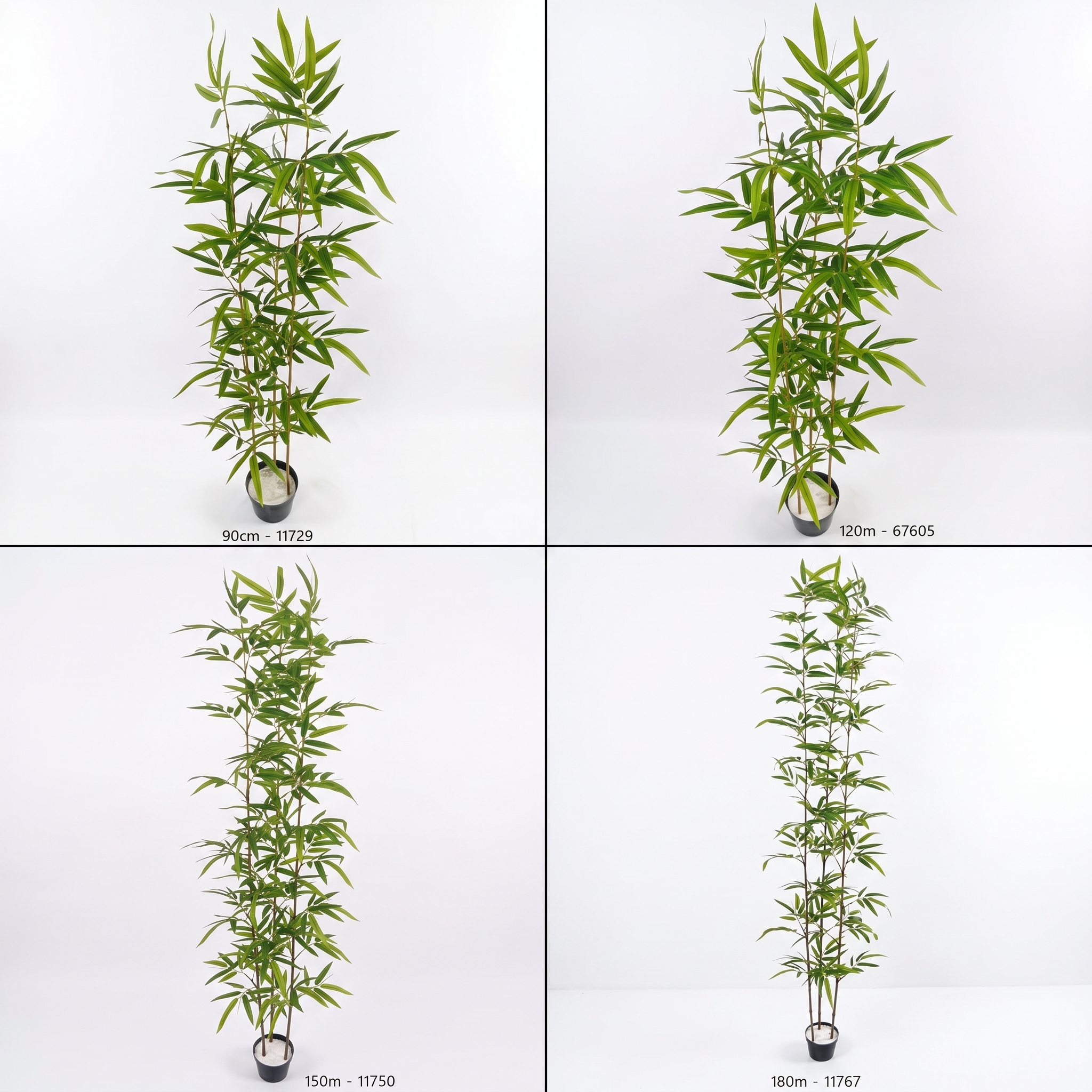 Bambu Áurea 3H Árvore Semi-Artificial – Verde Oliva