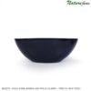 #02215: Vaso Dixie Barca em Polietileno – Preto (49x20x18cm)