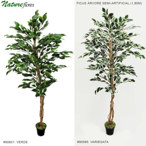 Ficus Árvore Semi-Artificial (1,80m)