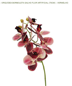Alternative view of Orquídea Borboleta Galho Flor Artificial (70cm)