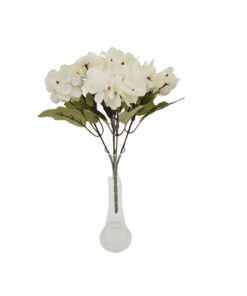 Alternative view of Hortênsia Mini Buquê Artificial 5F (28cm)