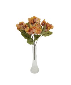 Hortênsia Mini Buquê Artificial 5F (28cm)