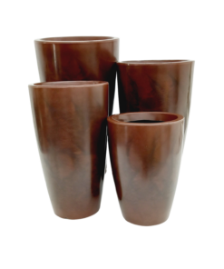 Vaso Pérola Cônico Marrom (40 - 70 cm)