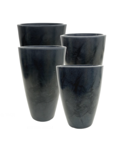 Vaso Pérola Cônico Cinza (40 - 70 cm)