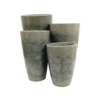 Vaso Pérola Cônico Camurça (40 - 70 cm)