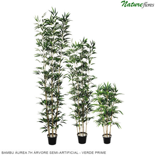 Bambu Áurea 7H Árvore Semi-Artificial - Verde Prime