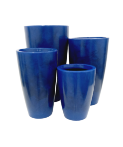 Vasos Pérola Cônico Azul Royal