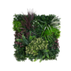 Placa Folhagem Premium UV Jardim Vertical Artificial (50x50cm)