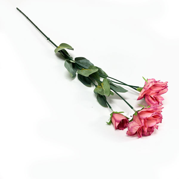 Lisianthus Galho Floral Artificial (68cm) - Imagem 2