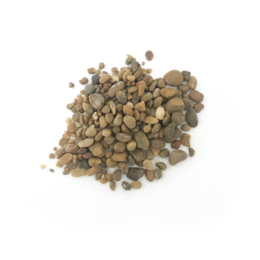Pedra Ornamental Marrom VI para Forração - 1kg - Imagem 2