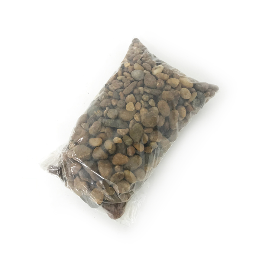Pedra Ornamental Marrom VI para Forração - 1kg - Imagem 4