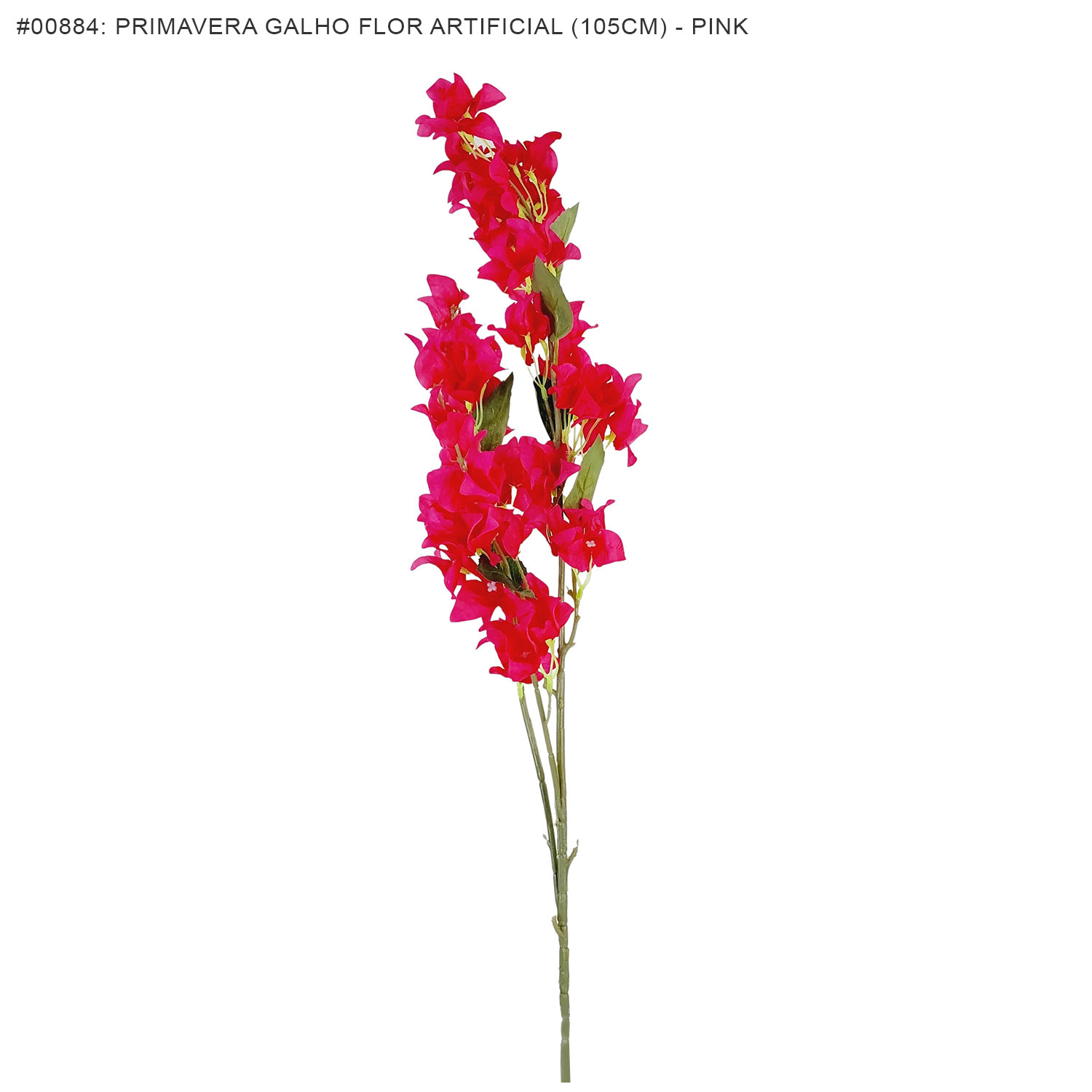 Primavera Galho Flor Artificial (105cm) - Imagem 2