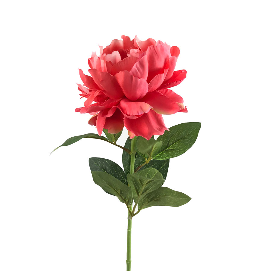 Peonia Galho Floral Artificial (74cm) - Imagem 2