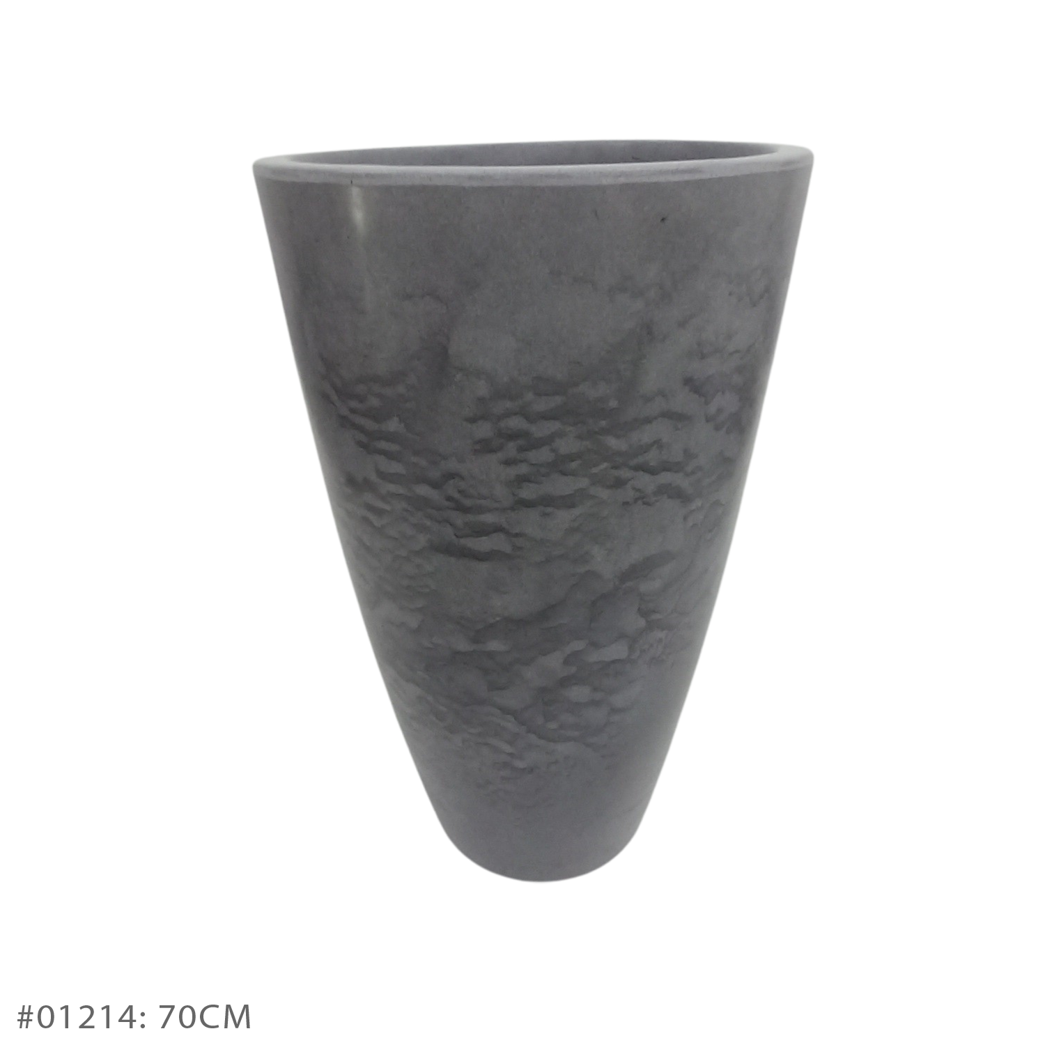 Vaso Pérola Cônico Cimento (40 - 70 cm) - Imagem 3