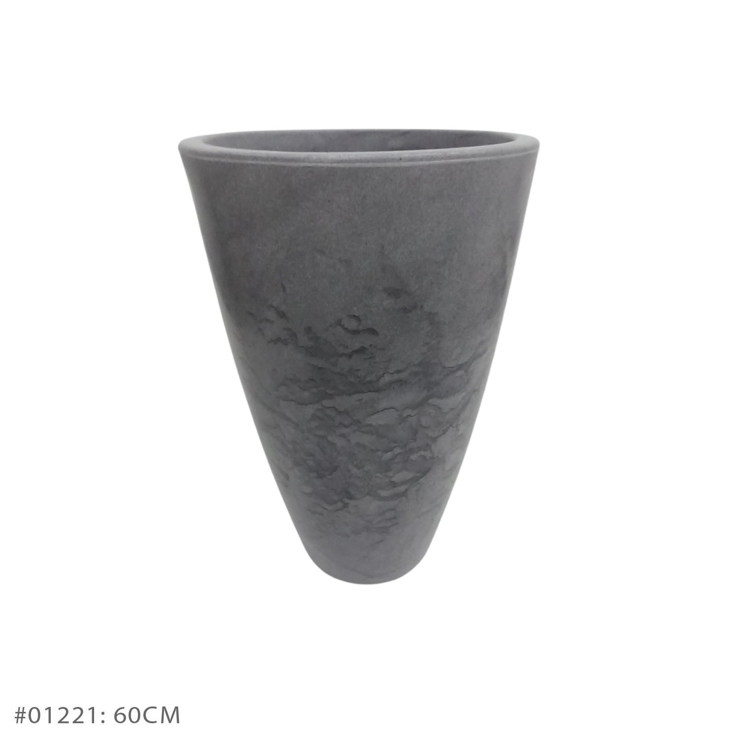 Vaso Pérola Cônico Cimento (40 - 70 cm) - Imagem 2