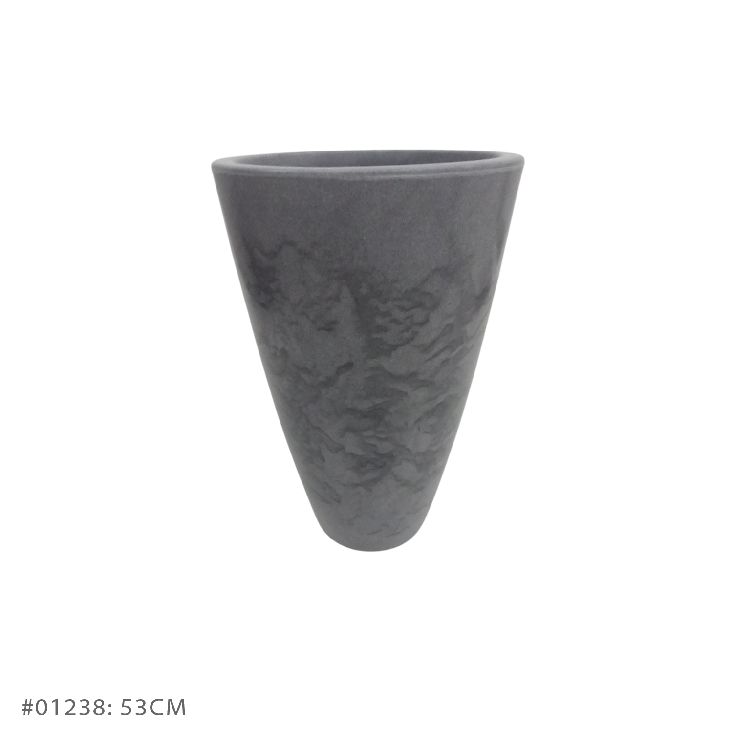 Vaso Pérola Cônico Cimento (40 - 70 cm) - Imagem 4