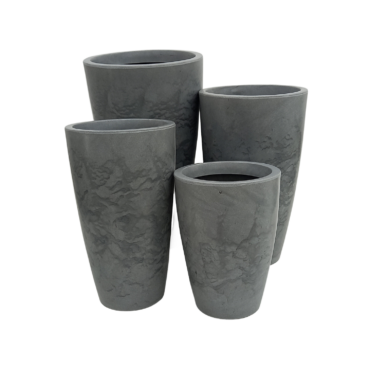 Vaso Pérola Cônico Cimento (40 - 70 cm)