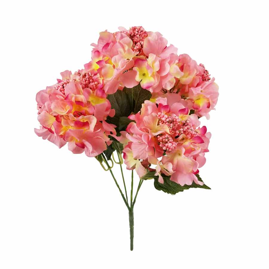 Hortênsia Artificial Buquê Floral 6FL (44cm) - Imagem 8