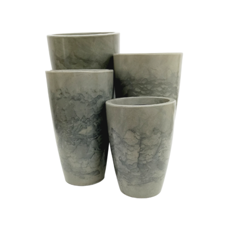 Vaso Pérola Cônico Camurça (40 - 70 cm)